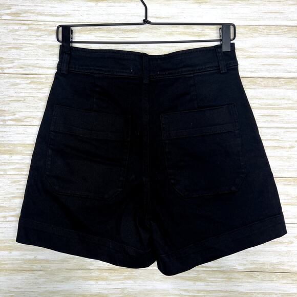 Everlane NWT The Way-High Twill Short Black - Picture 4 of 7